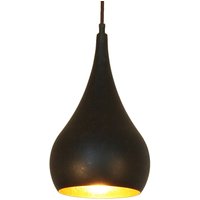 Menzel Solo hanging lamp onion brown/black 16 cm