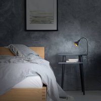Briloner Hygge Comfort light Retro clip-on light, black