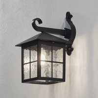 Elstead Utomhusvägglampa Winchester BL18, lykta nedan