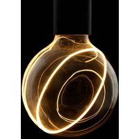 Segula LED Illusion G125 E27 5W Diagonal klar/rökfärgad