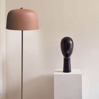 Luceplan Zile floor lamp, matt brick red
