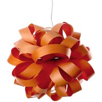 LZF LAMPS LZF Agatha Ball hänglampa, 84 x 80 cm, orange