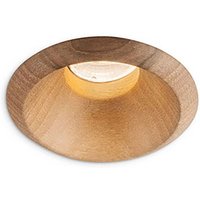 LEDS-C4 Play Raw inbyggnadslampa valnöt 927 6,4 W