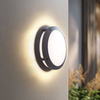 Lindby Smart LED outdoor wall light Liren CCT RGB Tuya WLAN