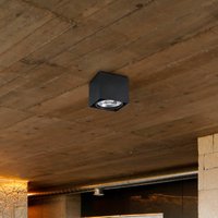 FARO BARCELONA Tecto taklampa, downlight, 1 lampa, aluminium, svart