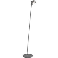 Puk! 80 Floor LED Linsen klar/matt, chrom matt