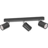 EGLO connect Smart Spot Adfira-Z, black, 3-bulb, steel
