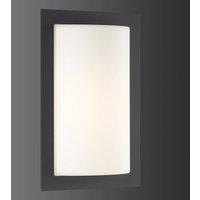 LCD LED outdoor wall light Luis, graphite, motion detector
