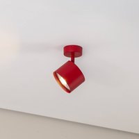 Argon Spot pour plafond Chloe réglable à 1 lampe, rouge