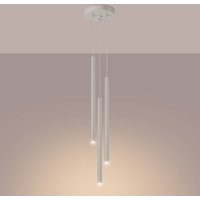 SOLLUX LIGHTING Pastelo hänglampa, beige, Ø 19 cm, stål