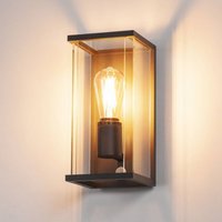 SLV Quadrulo vägglampa för utomhusbruk med sensor