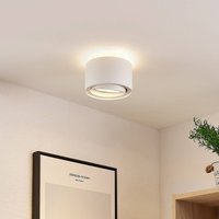 Arcchio taklampa Walisa, Ø 15 cm, rund, vit, set om 3
