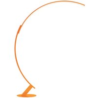 kdln LED-golvlampa Kyudo, orange, höjd 212 cm