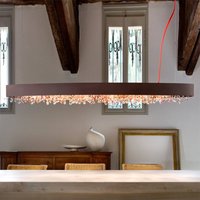 Masiero Pendant light Ola S6 OV160 bronze/warm colours