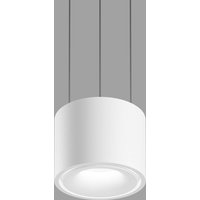 Egger Licht Egger Suspension LED Clippo blanc/blanc Ø10cm DALI DTW up/down