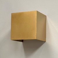 Dyberg Larsen LED-vägglampa Venus, mässingsfärgad