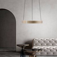 LED-hänglampa PURE E-Clipse, brons, Ø 50 cm, CCT