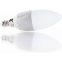 Lindby LED bulb, candle, E14, 4.9 W, matt, 3,000 K