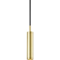 DESIGN BY US Hänglampa Liberty Spot, guldfärgad, höjd 25 cm