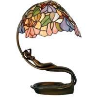 Clayre&Eef Excellent table lamp Eve in the Tiffany style
