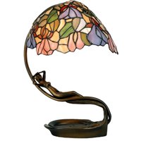 Clayre&Eef Excellent bordslampa Eve i Tiffanystil