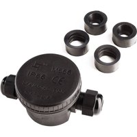 Deko-Light Outdoor 2-way distributor round for cables 5-12 mm