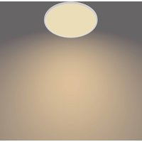 Philips SuperSlim taklampa 2 700 K Ø42 cm vit