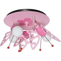 Elobra Taklampa Fjäril för barnrummet, 3 lampor