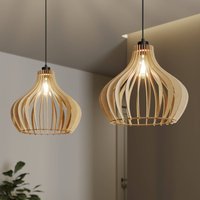 Envostar Faje taklampa, björkplywood, 2 fl
