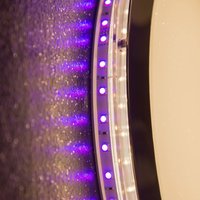 Globo Nicole II LED ceiling light with remote control