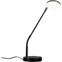 FISCHER & HONSEL Lampe à poser LED Sorento, noir sable, hauteur 48 cm, CCT à intensité variable