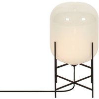 pulpo table lamp Oda Small, white/black, height 45 cm