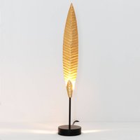 Holländer Penna table lamp, gold, height 51 cm