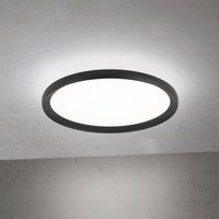 ORION LED-taklampa Kant, Ø 40 cm svart, CCT metall/plast