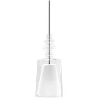 Karman Hängeleuchte Alibaglass Medium, transparent, Ø 18 cm