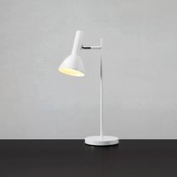 Markslöjd Metro table lamp, white, 1-bulb