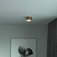 Top Light Puk! 120 One LED downlight matt lens, brass