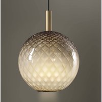 OLEV Suspension LED BEAM STICK NUANCE BALLOTON marron Ø 35 cm 927