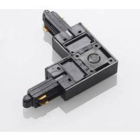 Lindby connecteur d'angle Linaro, noir, système monophasé