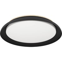 EGLO LED-taklampa Penjamo Ø 46,5 cm, svart