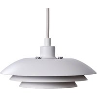 Dyberg Larsen DL20 pendellampa Ø 20 cm vit