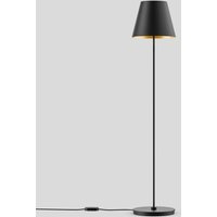 BEGA Studio Line floor lamp black/brass 150cm