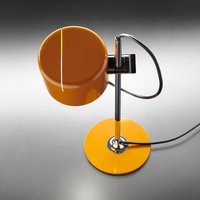 Oluce Mini Coupè LED table lamp, mustard yellow