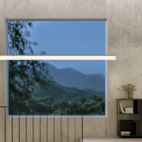 Ribag Aroa LED Suspension DALI dim 2.700K alu 120cm