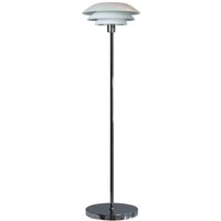 Dyberg Larsen DL31 golvlampa metall Ø 31 cm vit