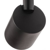 Spot LED sur rail Ivela Perfetto Puro triphasé noir 940