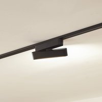 Bande LED Lindby 48 V Lumaro, noire, 5 W, pivotante,intensité variable