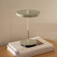 UMAGE LED-bordslampa Asteria Move lera brun uni, 31cm