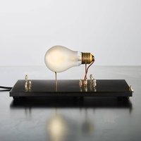Ingo Maurer Bordslampa I Ricchi Poveri, 10 cm, svart