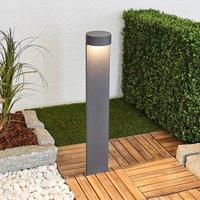 BEGA 77263K3 gånglampa rund grafit 3 000 K nedåt